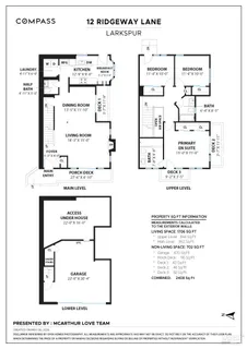 $2,195,000 | 12 Ridgeway Lane, Larkspur, CA 94939