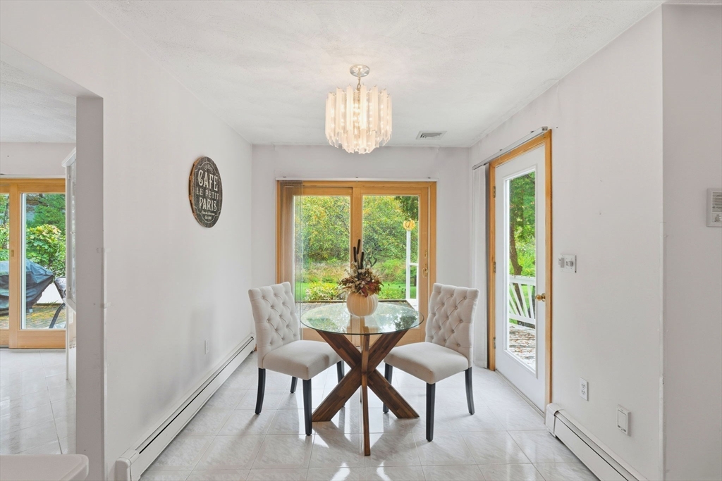 98 Lilah Lane Reading, MA 01867 - Photo 10 of 37 a view of a dining room with furniture window and outside view