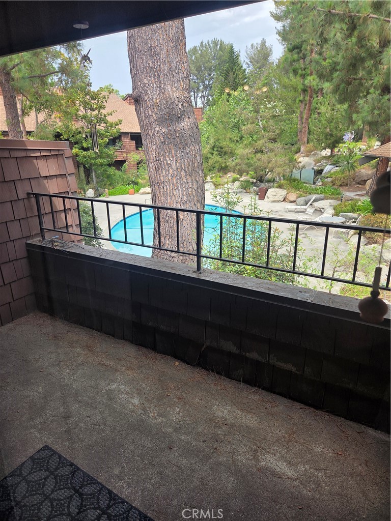 2755 Quail Ridge Circle, Unit CI37 Fullerton, CA 92835 - Photo 2 of 16 Balcony overlooking pool