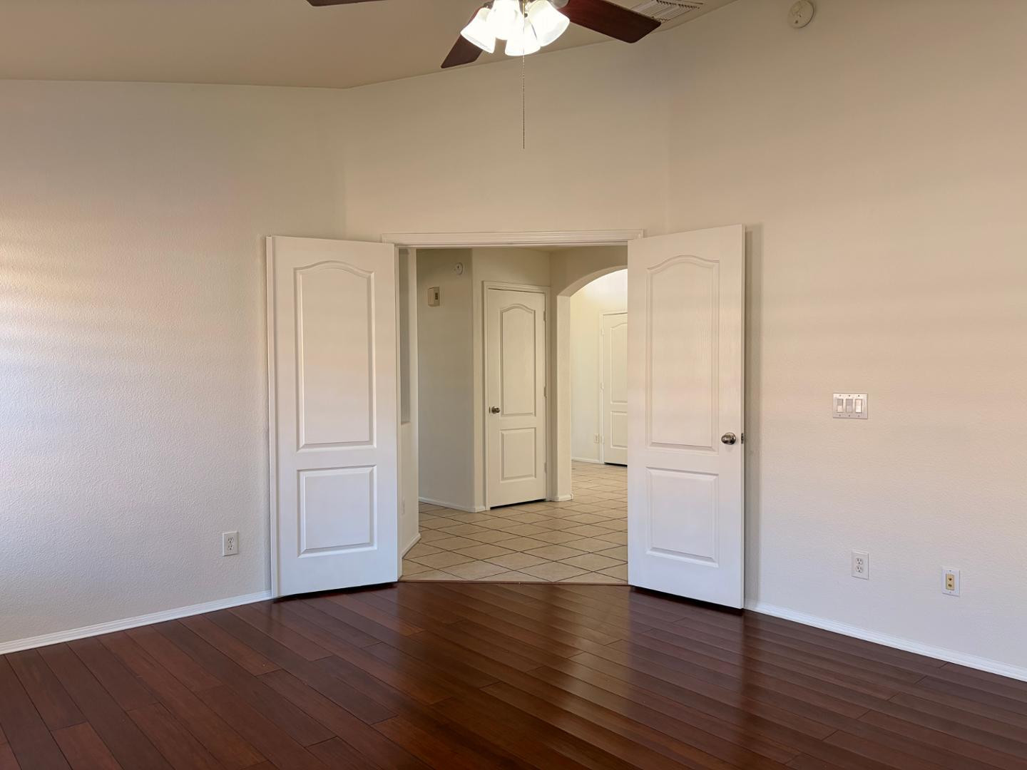 3872 East Simpson Road Gilbert, AZ 85297 - Photo 20 of 25 a view of an empty room with wooden floor