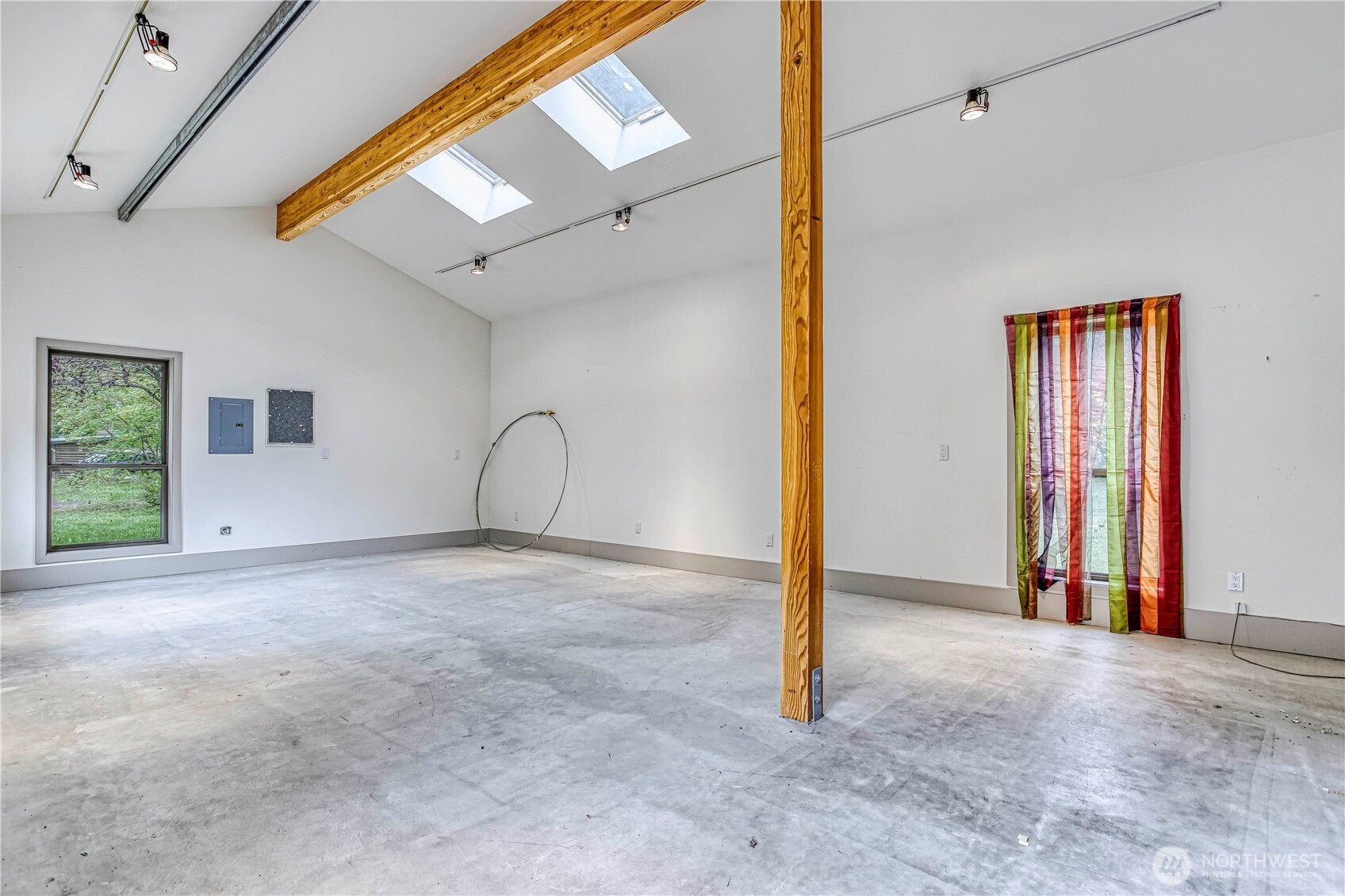 7580 Icicle Road Leavenworth, WA 98826 - Photo 34 of 38 a view of an empty room with window and bathroom
