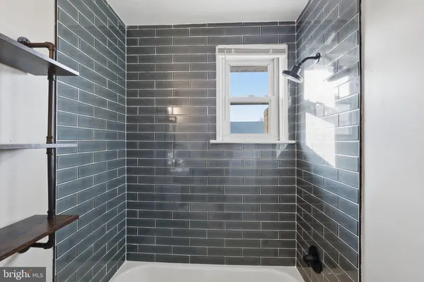 a view of bathroom with shower