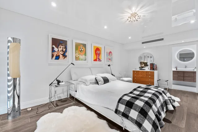 a view of a golf course with a lake