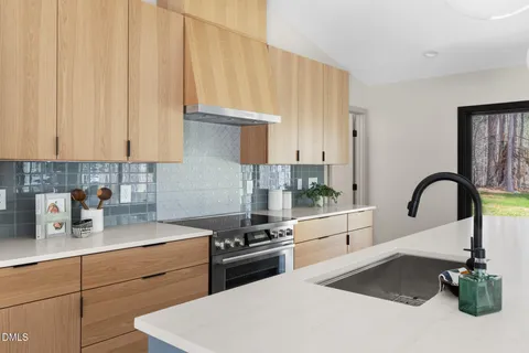 a view of swimming pool from a window