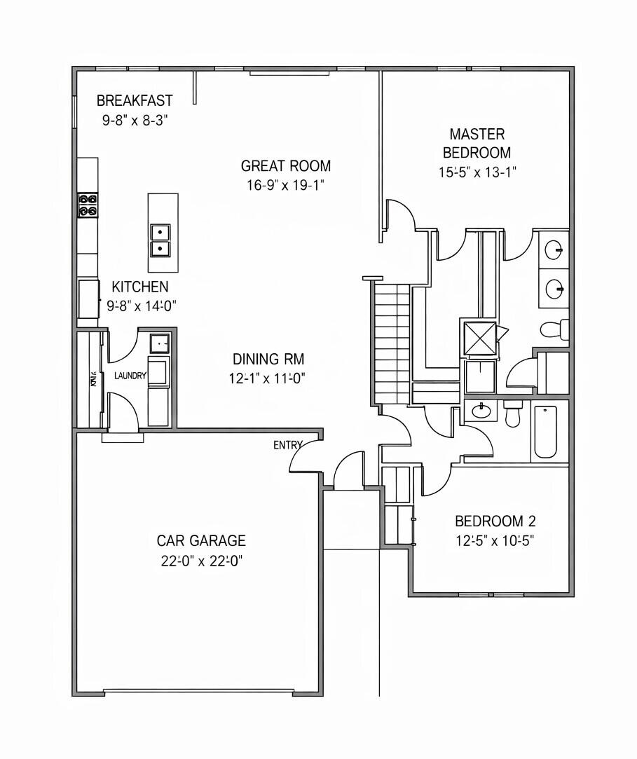 1508 Tamarack Street Delavan, WI 53115 - Photo 8 of 8 Floorplan.1