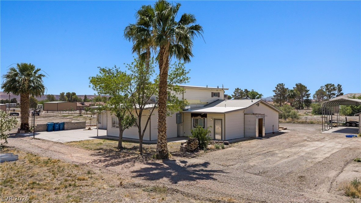 750 Leming Avenue Overton, NV 89040 - Photo 67 of 82 This desert dwelling offers ample outdoor space and convenient carports for your vehicles.