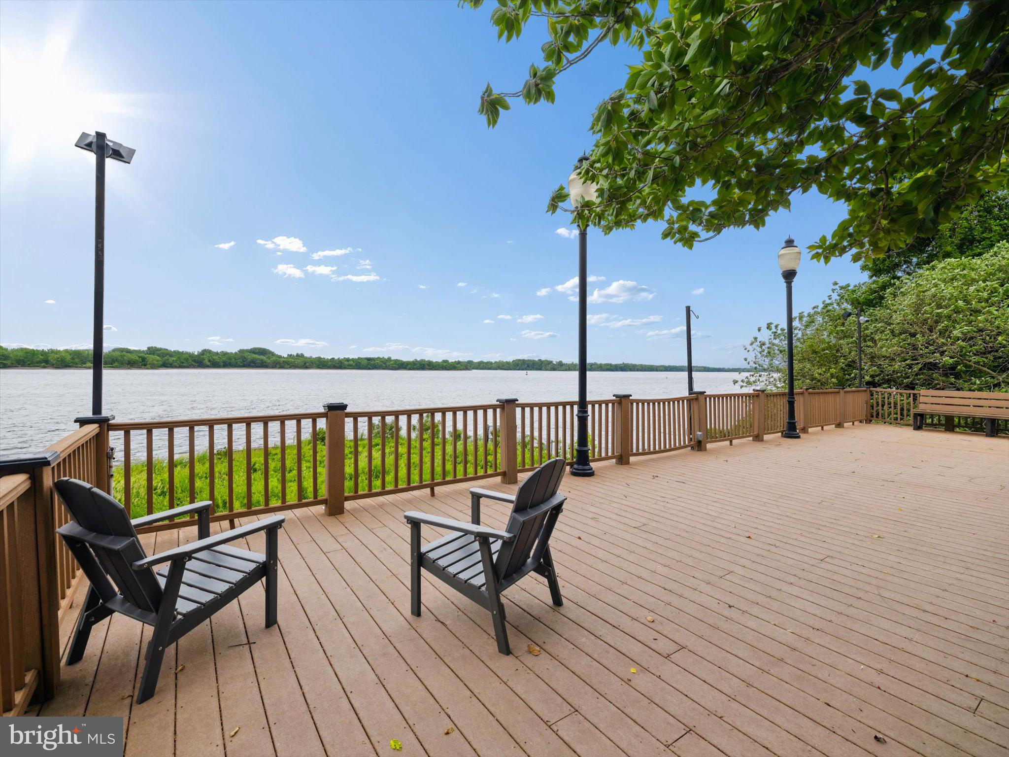 3204 Delaire Landing Road, Unit 3204 Philadelphia, PA 19114 - Photo 38 of 39 Deck overlooking the Delaware River