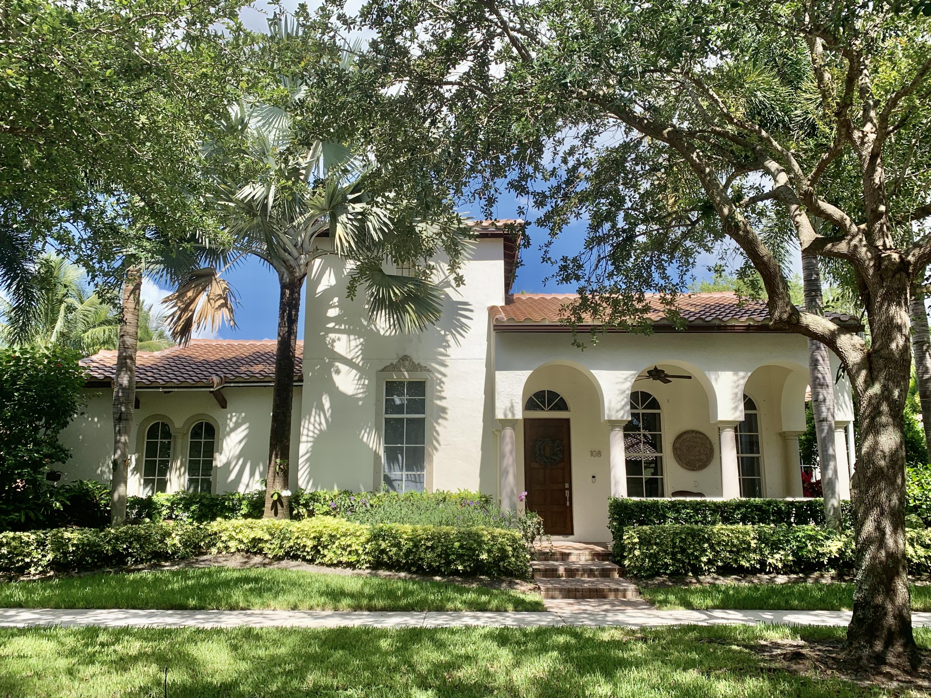 108 Santander Drive Jupiter, FL 33458 - Photo 5 of 19 Front Elevation