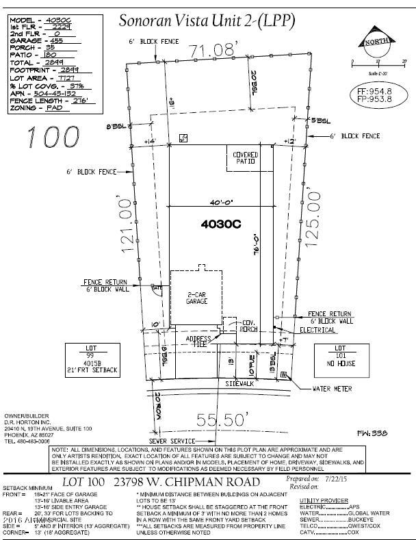 23798 West Chipman Road Buckeye, AZ 85326 - Photo 12 of 25 lot 100