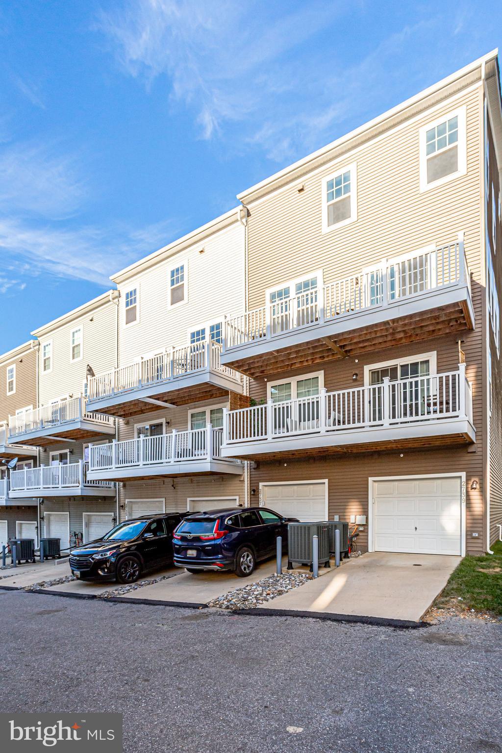 2737 Pinebrook Road Landover, MD 20785 - Photo 23 of 23 Back of home with parking garage entrance