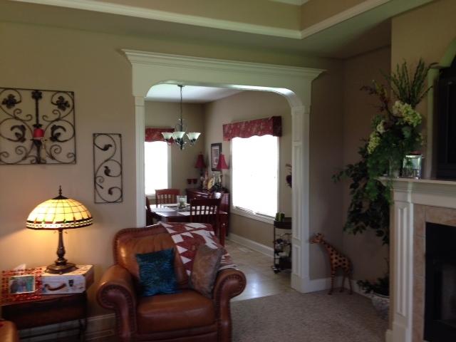 2337 Glennridge Road Columbia, TN 38401 - Photo 5 of 20 Great Room opens into formal dining area. Look at all the great trim work featured in the house!