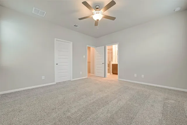 a bathroom with a double vanity sink mirror double and shower