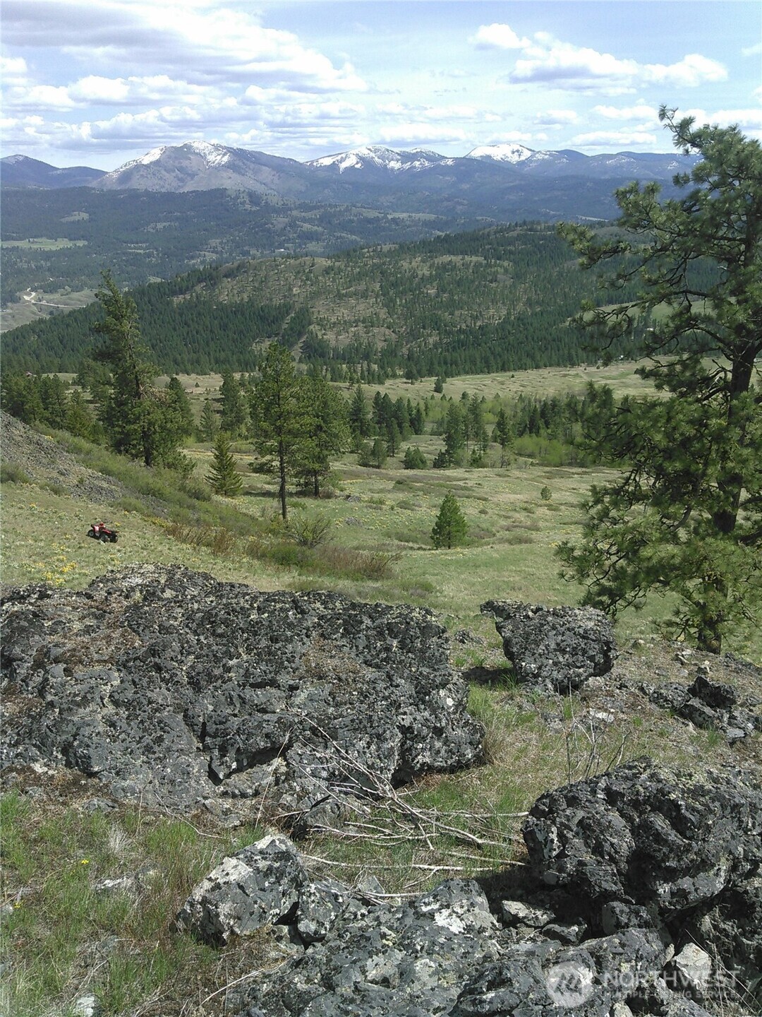 35 Low Ridge Road Malo, WA 99150 - Photo 38 of 40 a view of a lake with green field