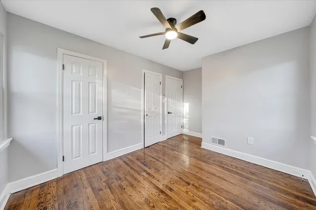 wooden floor in an empty room