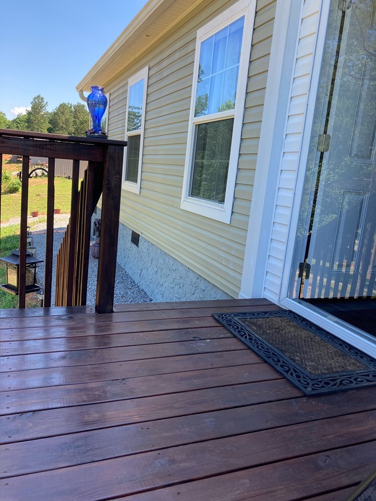 7140 Cottonport Road Decatur, TN 37322 - Photo 54 of 57 a view of a balcony with wooden floor