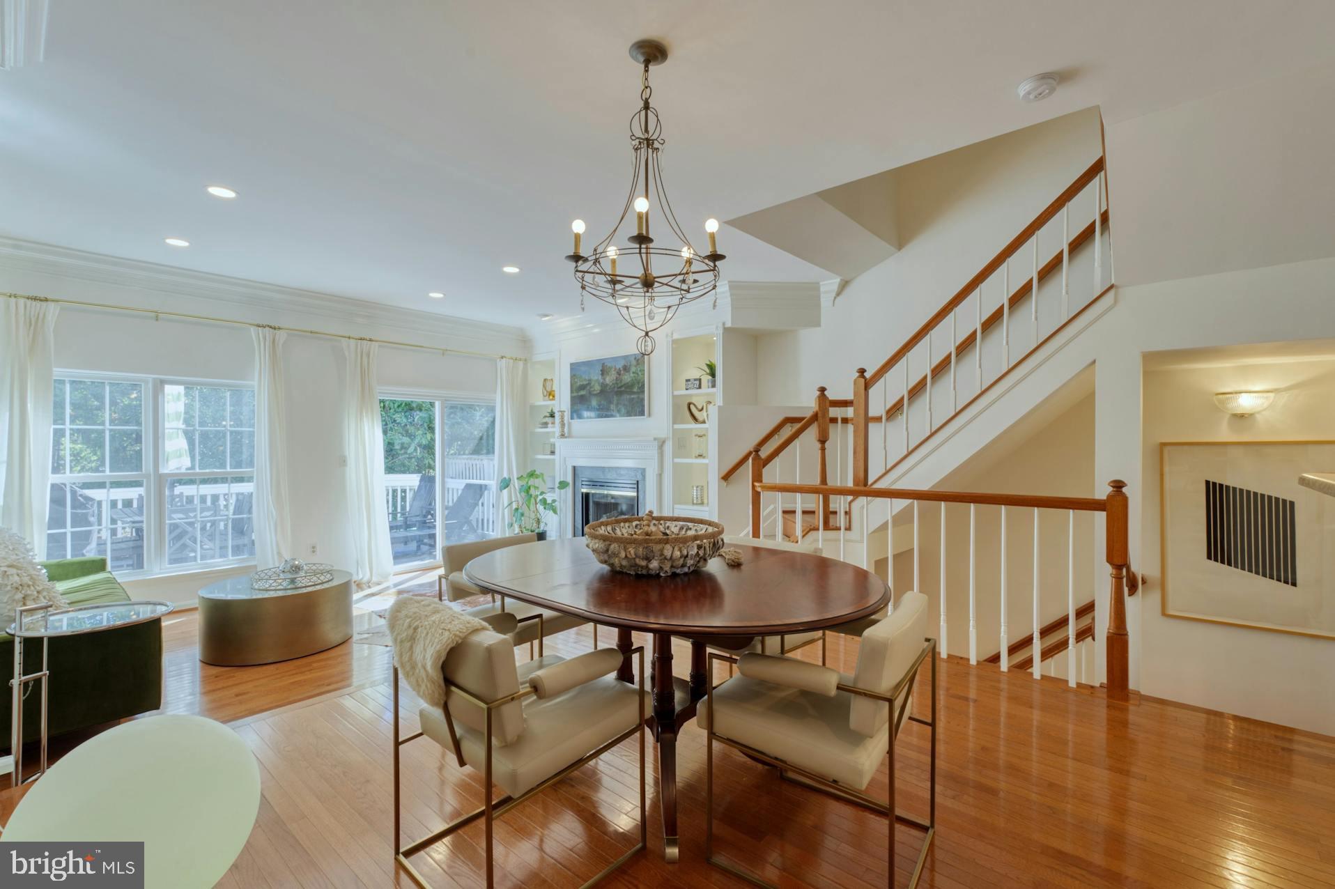 12027 Edgemere Circle Reston, VA 20190 - Photo 10 of 35 OPEN formal dining area