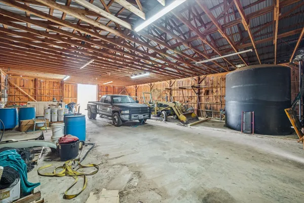 a view of parking garage