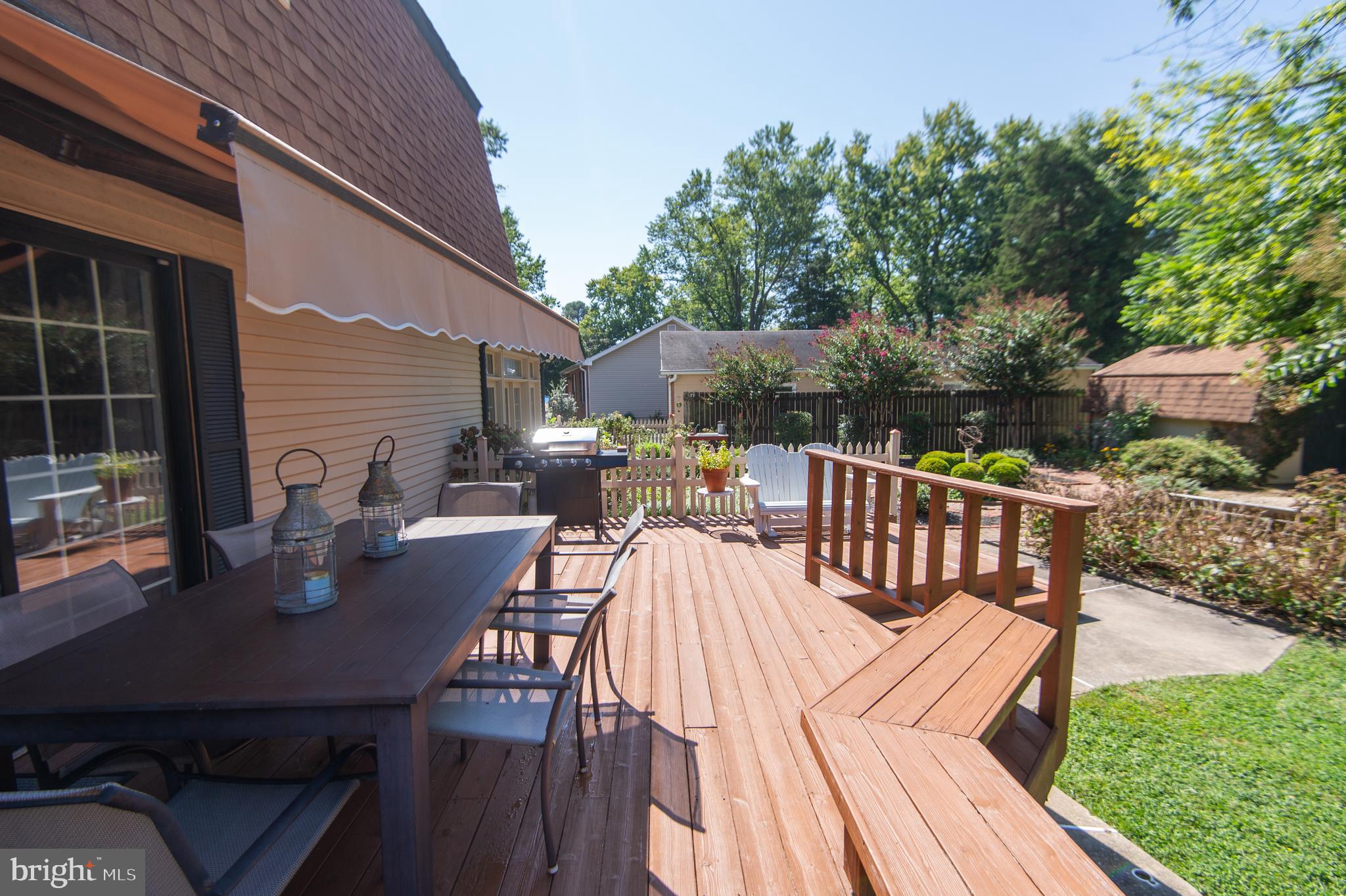 11 Shawnee Road Cambridge, MD 21613 - Photo 43 of 56 a view of a patio with a table