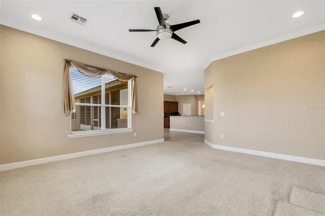a view of livingroom with furniture