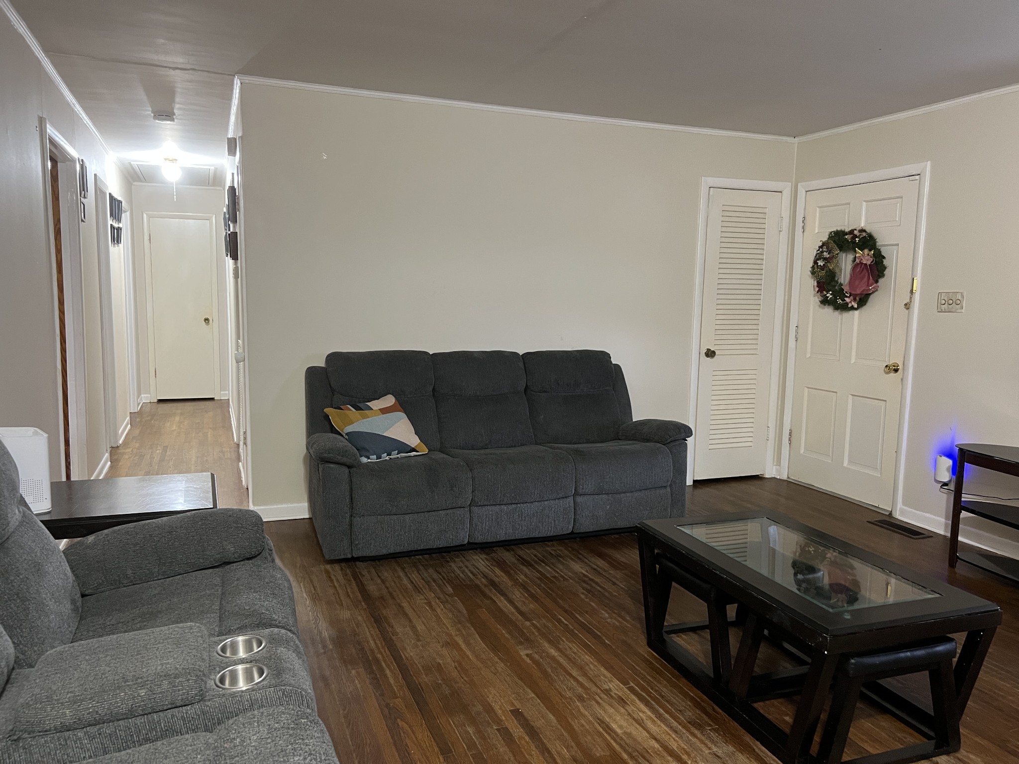 355 Chicken Creek Road Pulaski, TN 38478 - Photo 12 of 17 a living room with furniture and a wooden floor