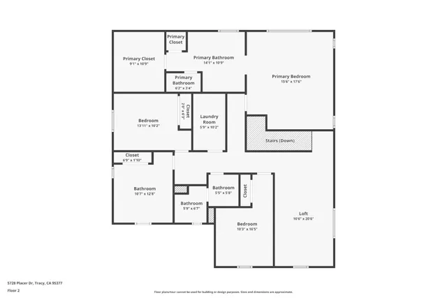 $3,095 | 5728 Placer Drive, Tracy, CA 95377