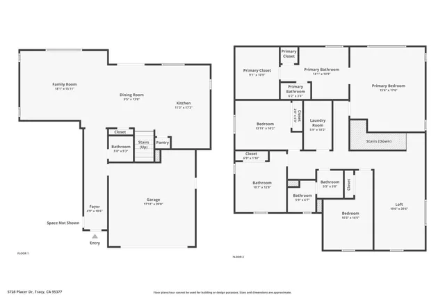 $3,095 | 5728 Placer Drive, Tracy, CA 95377
