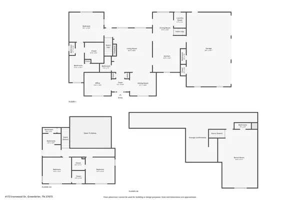 $770,000 | 4172 Ironwood Drive, Greenbrier, TN 37073