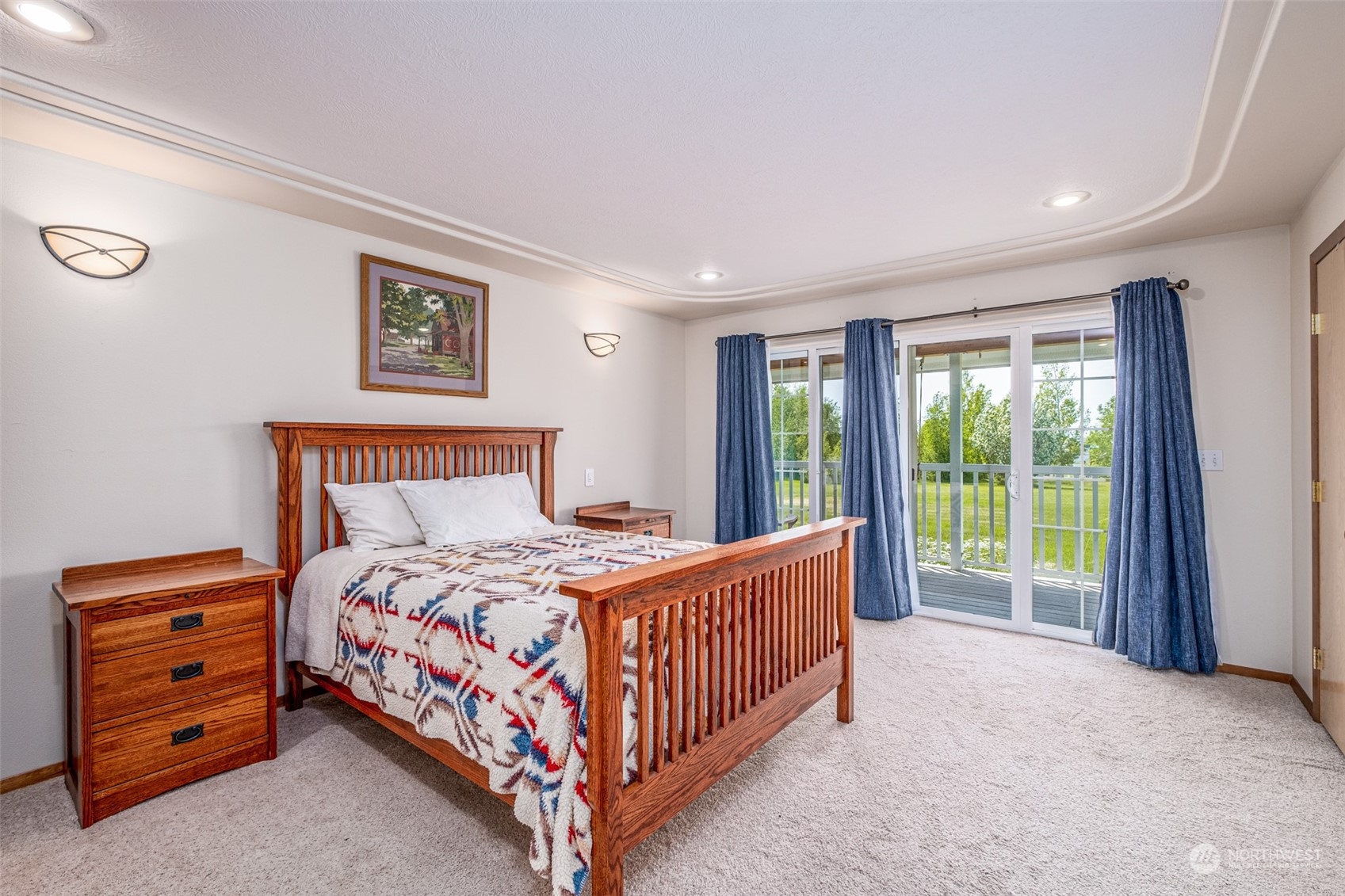 12872 Rd B.7 Northwest Ephrata, WA 98823 - Photo 12 of 33 a bedroom with a bed and a window