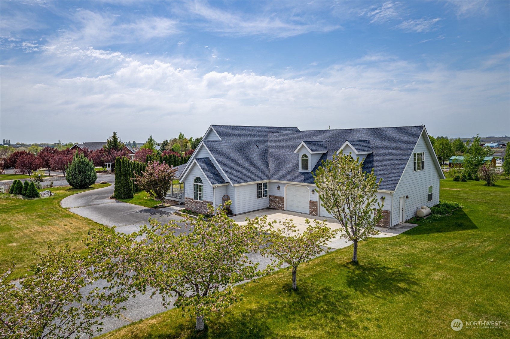 12872 Rd B.7 Northwest Ephrata, WA 98823 - Photo 28 of 33 an aerial view of a house