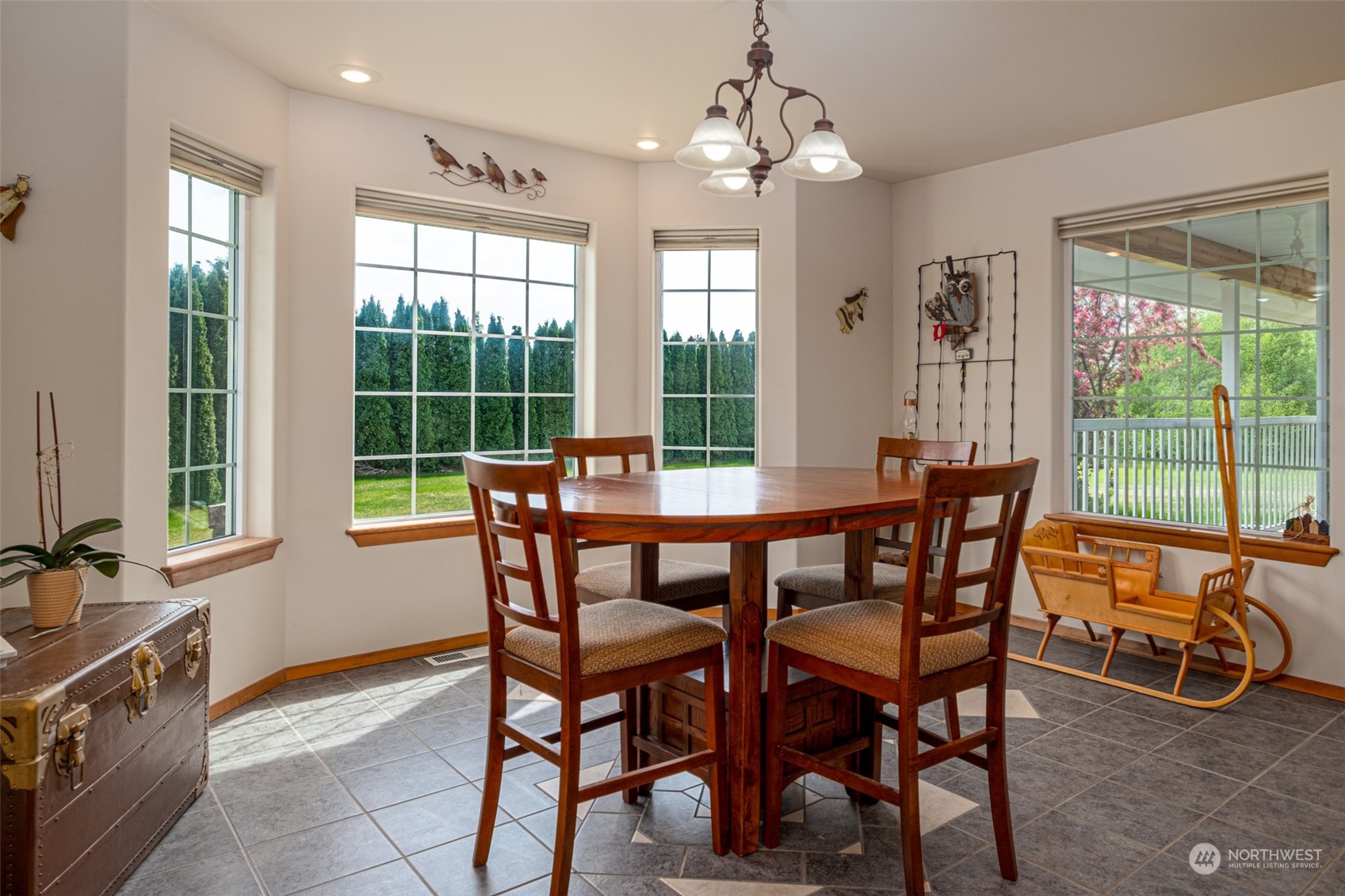 12872 Rd B.7 Northwest Ephrata, WA 98823 - Photo 9 of 33 a view of a dining room with furniture window and outside view