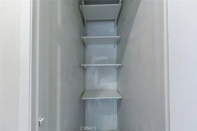 a close view of closet