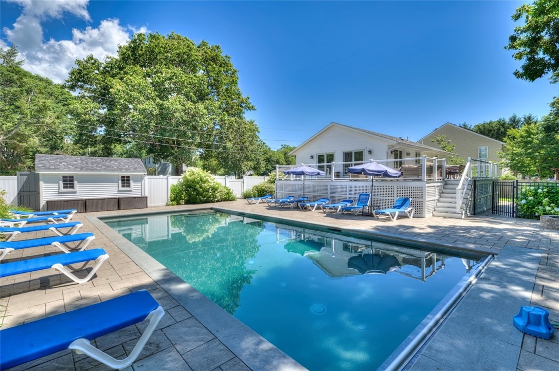 32 Woodridge Road Narragansett, RI 02882 - Photo 3 of 30 Pool and patio