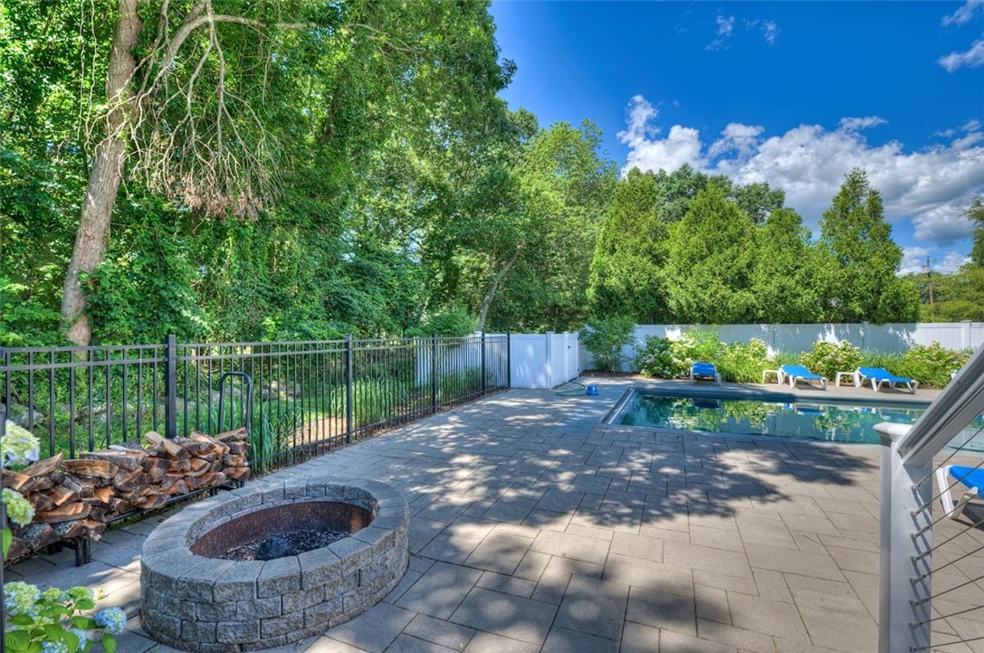 32 Woodridge Road Narragansett, RI 02882 - Photo 8 of 30 Fire Pit and patio private