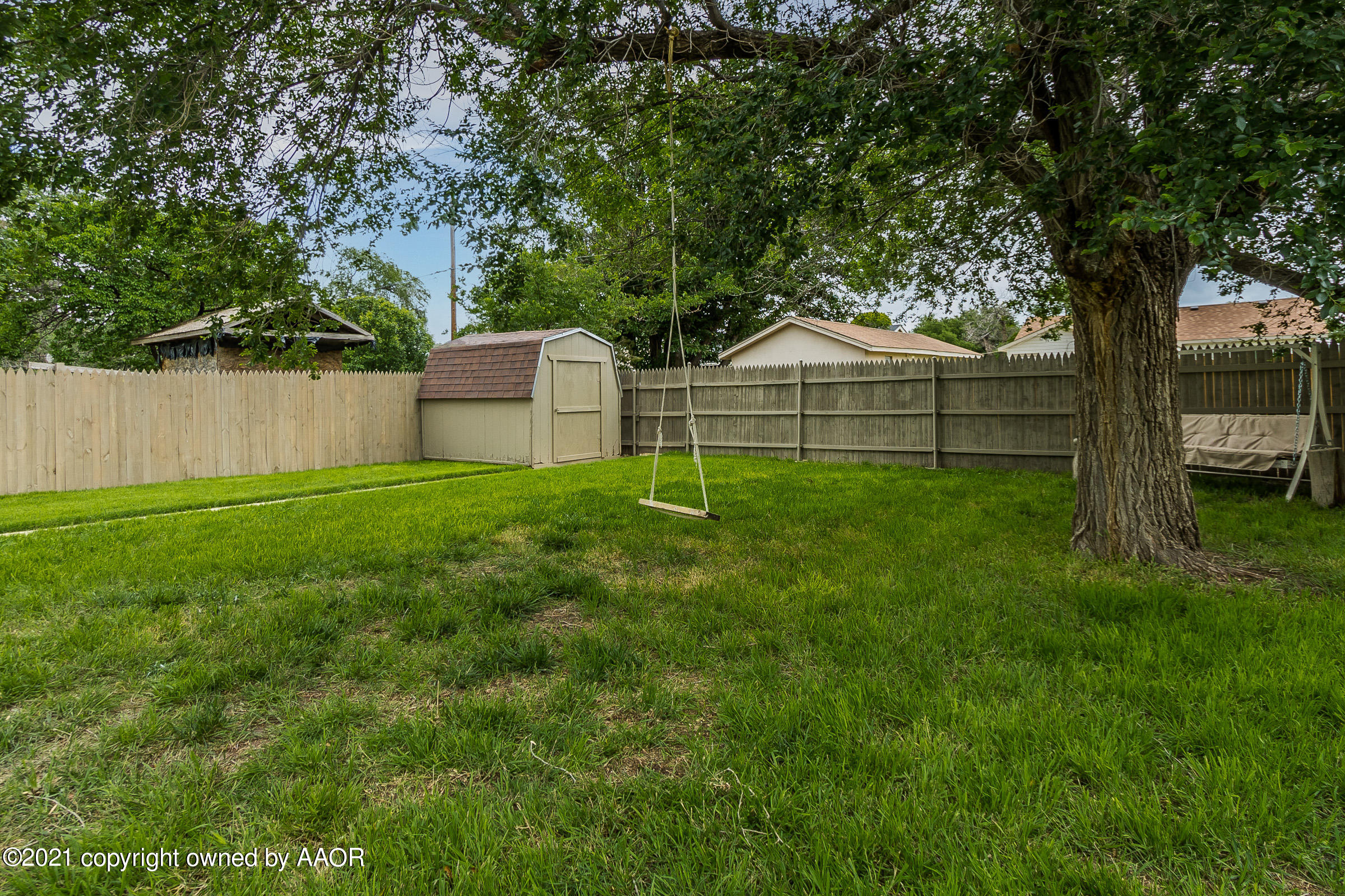 4215 Cline Road Amarillo, TX 79110 - Photo 5 of 22 022_Back Yard