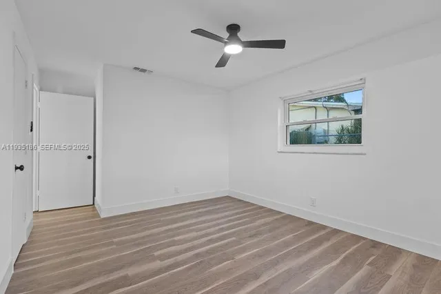 wooden floor in an empty room