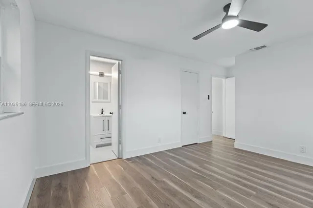 wooden floor in an empty room
