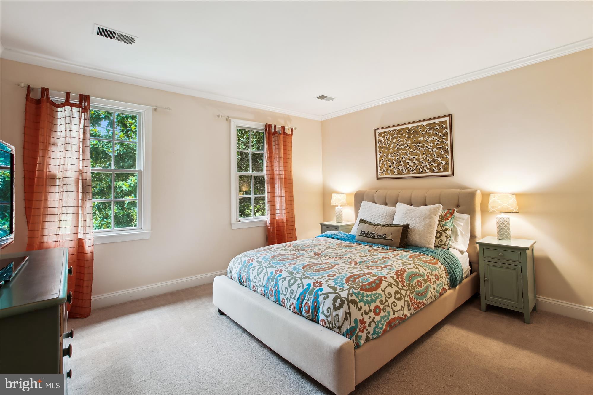 8231 Crown Court Road Alexandria, VA 22308 - Photo 23 of 33 a bedroom with a bed and window