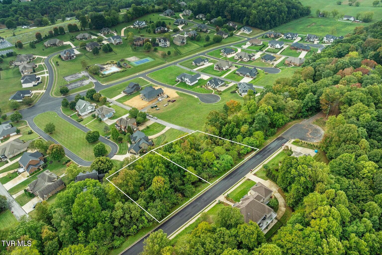 Lot 91-92 Ridgetop Drive Johnson City, TN 37615 - Photo 6 of 11 Aerial view