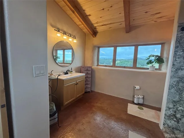 a room with gym equipment