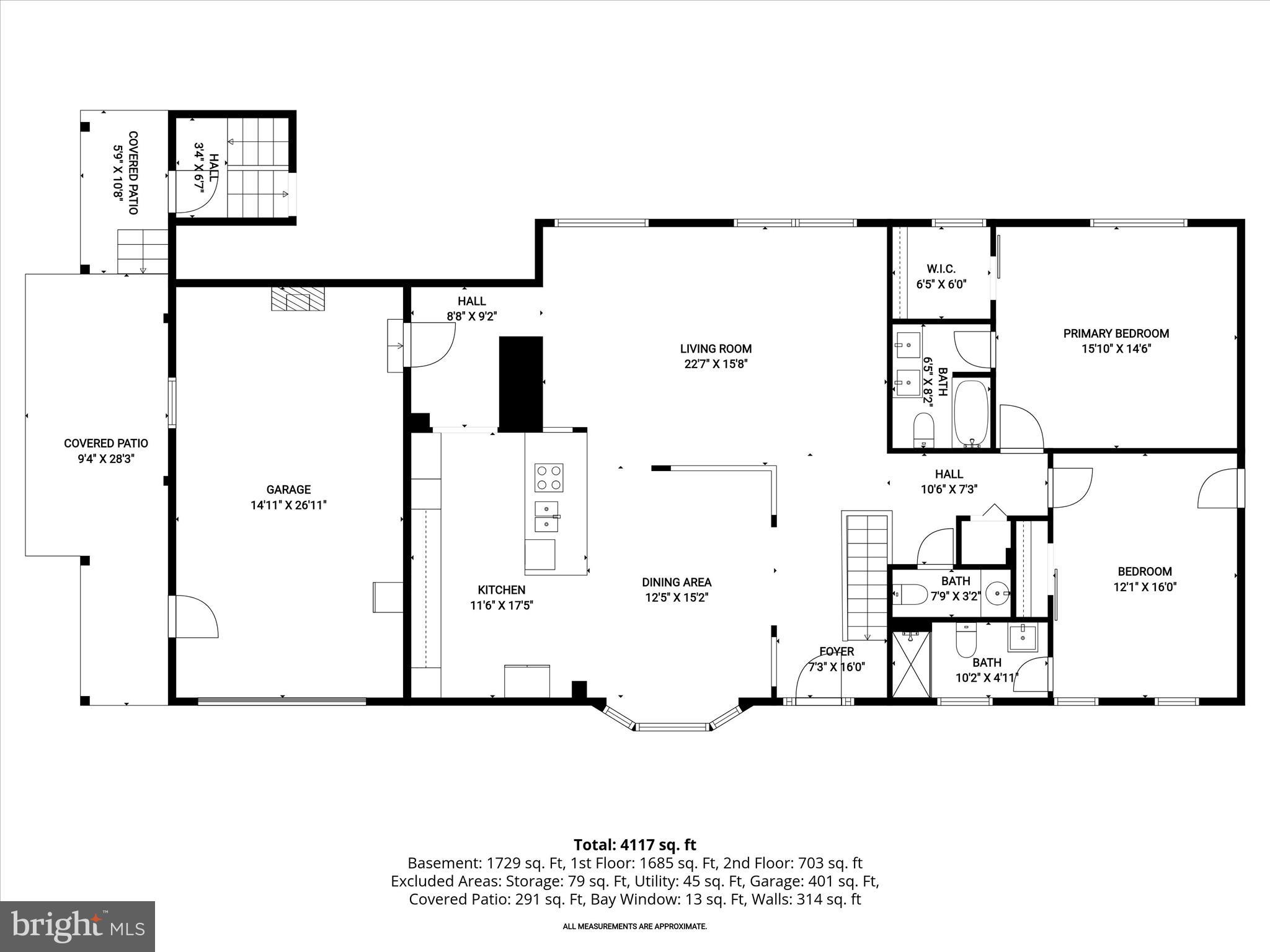1 Southview Court Silver Spring, MD 20905 - Photo 104 of 106 2nd_floor_1_southview_court_silver_spring_with_dim