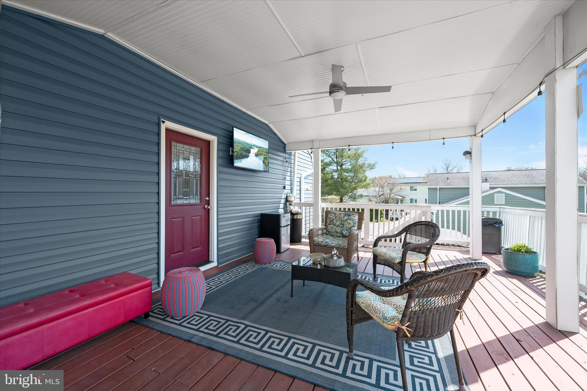 1 Southview Court Silver Spring, MD 20905 - Photo 39 of 106 Covered Side Deck