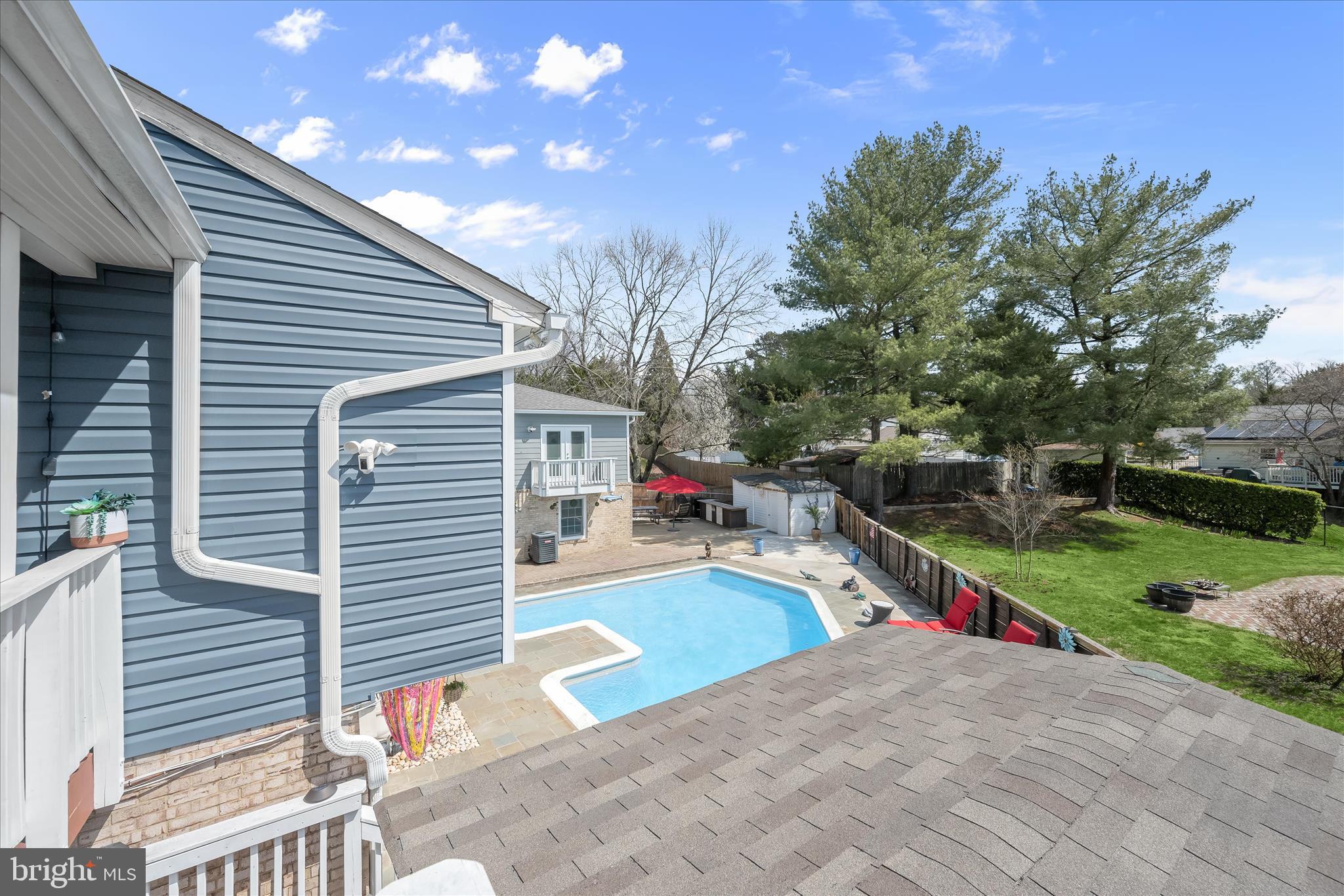 1 Southview Court Silver Spring, MD 20905 - Photo 41 of 106 View of Pool From Deck