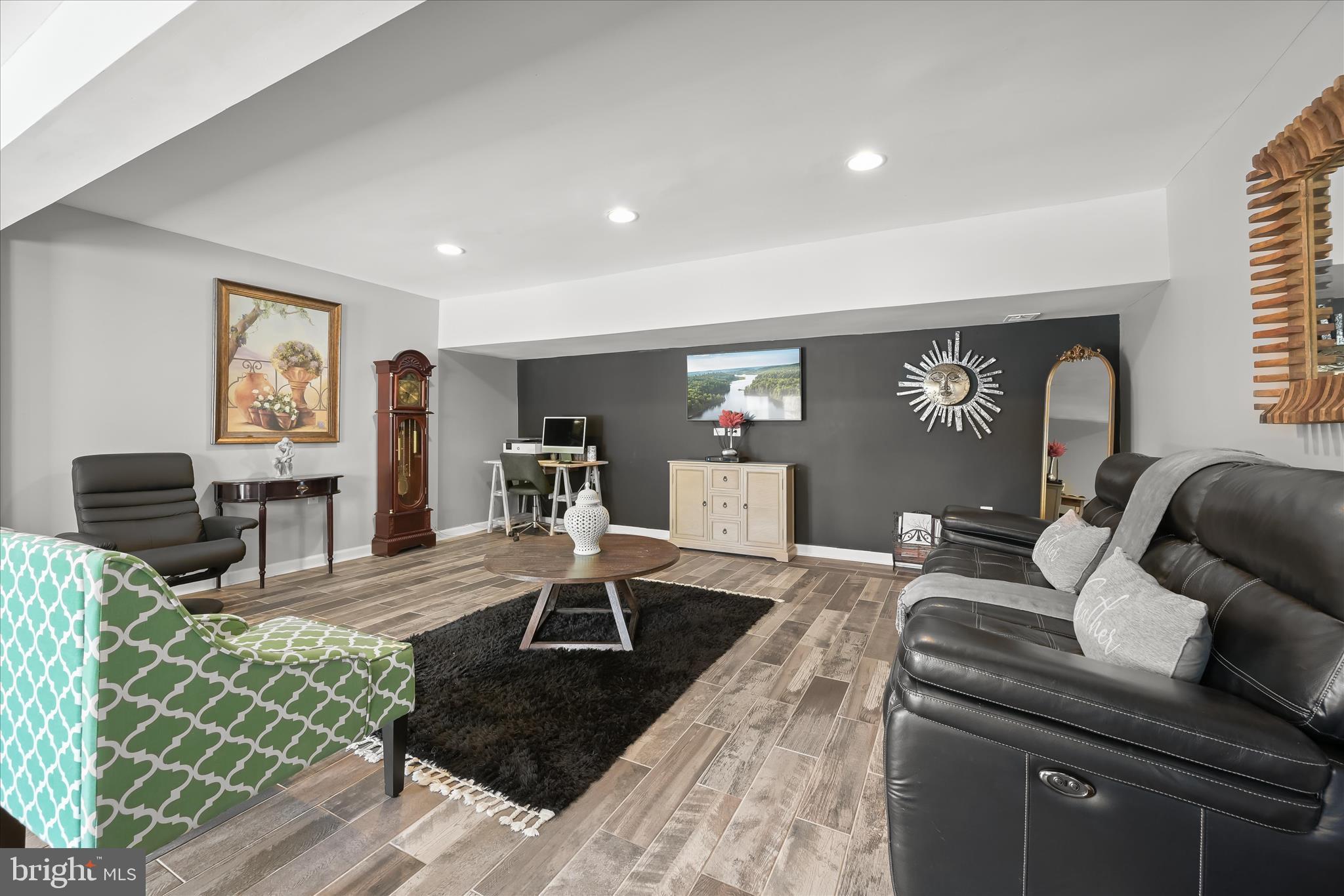 1 Southview Court Silver Spring, MD 20905 - Photo 49 of 106 Lower Level - Luxury Porcelain Wood Grain Tile