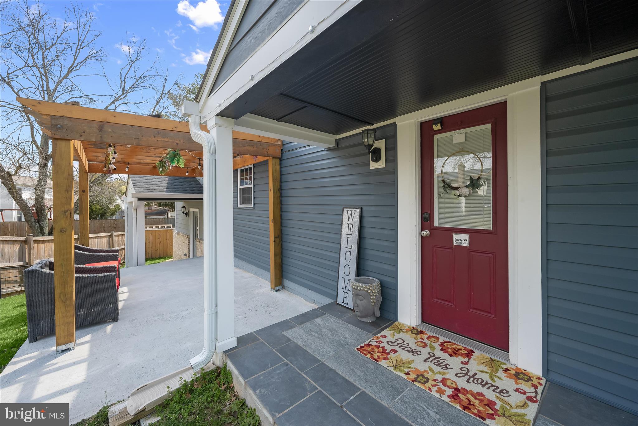 1 Southview Court Silver Spring, MD 20905 - Photo 84 of 106 Side Entrance - Pergola