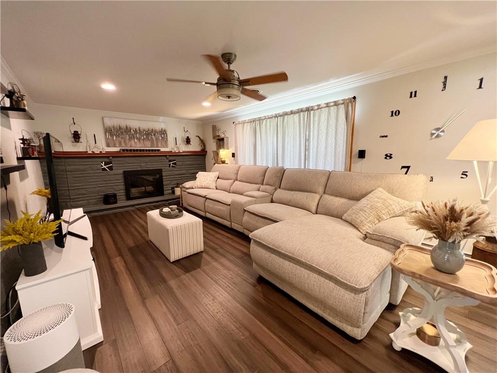 92 Blom Road Grove City, PA 16127 - Photo 13 of 28 a living room with furniture and wooden floor
