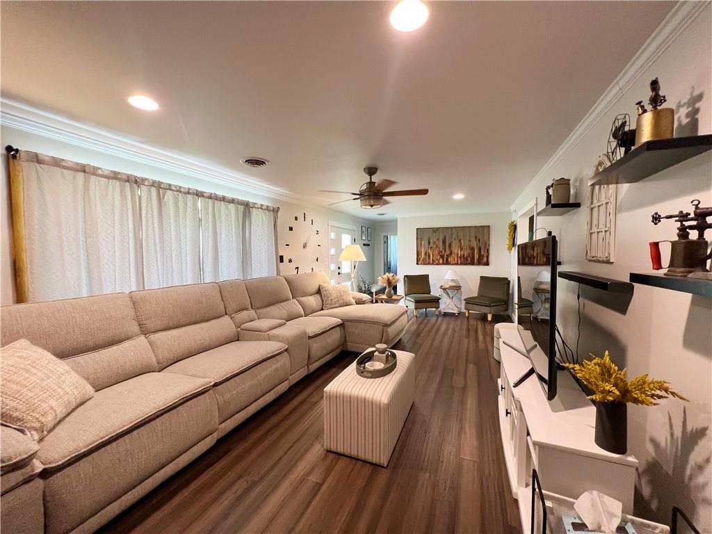 92 Blom Road Grove City, PA 16127 - Photo 14 of 28 a living room with furniture and wooden floor