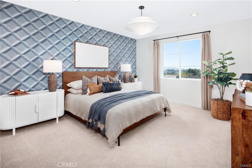 22060 Florence Circle Walnut, CA 91789 - Photo 11 of 16 a bedroom with bed and a large window