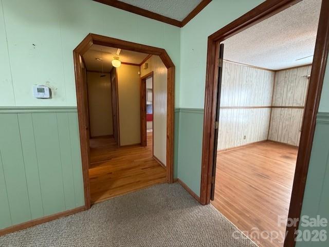 2041 Clyde Street Dallas, NC 28034 - Photo 7 of 46 a view of hallway with wooden floor