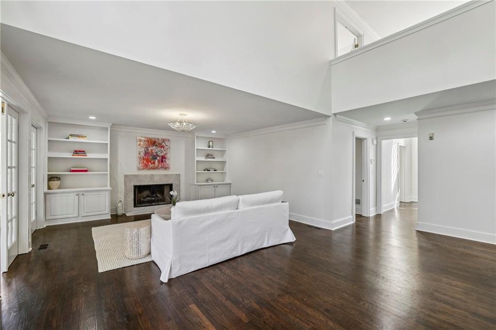 105 Inverness Approach Roswell, GA 30075 - Photo 14 of 51 a living room with furniture and a wooden floor