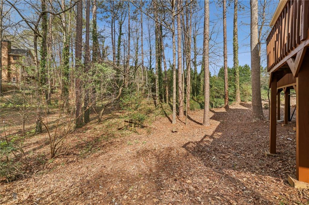 105 Inverness Approach Roswell, GA 30075 - Photo 42 of 51 a view of a yard with a house